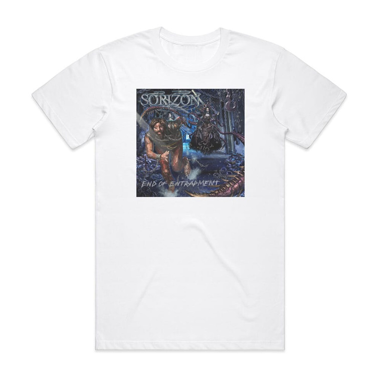 Sorizon End Of Entrapment Album Cover T-Shirt White