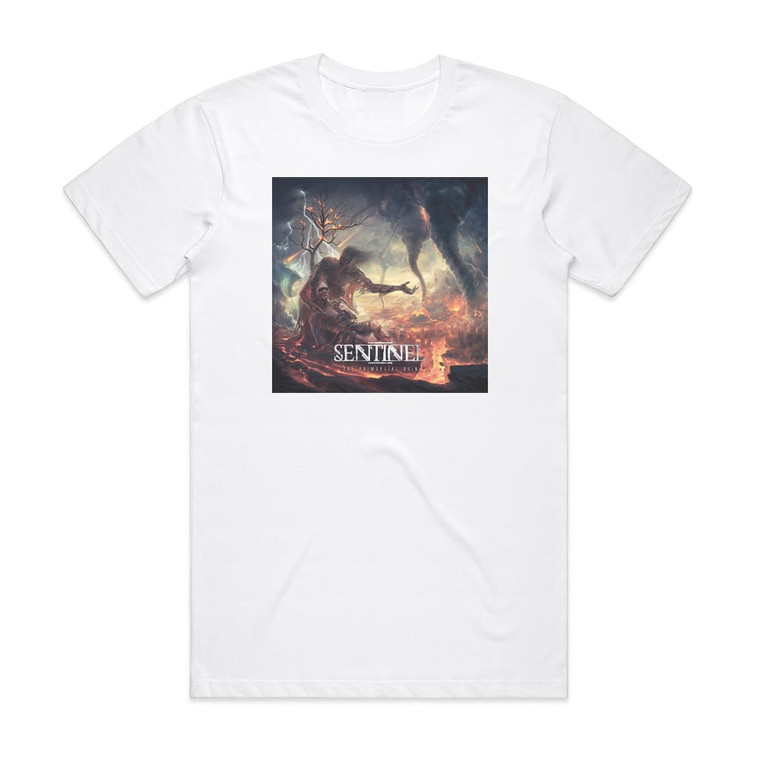 Sentinel The Primordial Ruin Album Cover T-Shirt White