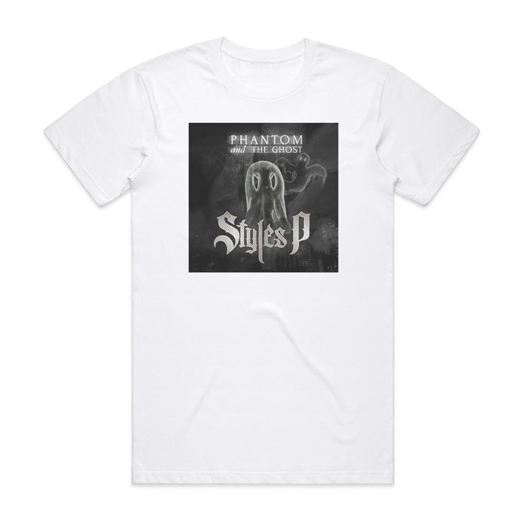 Styles P Phantom And The Ghost Album Cover T-Shirt White
