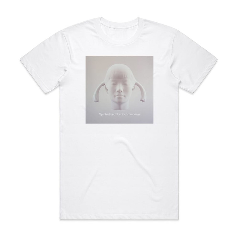 Spiritualized Let It Come Down 2 Album Cover T-Shirt White
