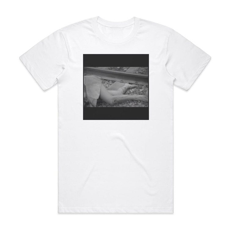 Sadness Close 1 Album Cover T-Shirt White