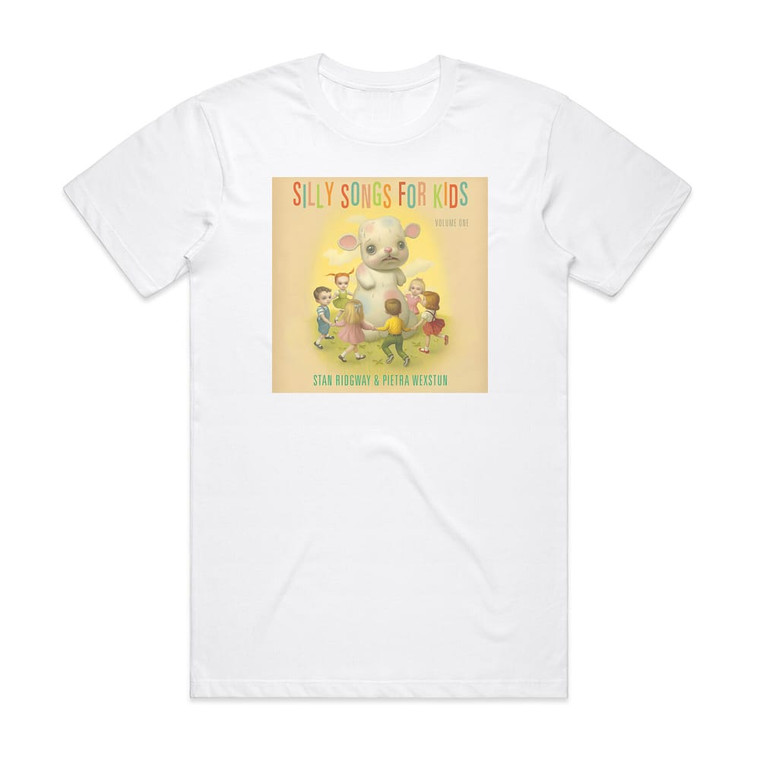 Stan Ridgway Silly Songs For Kids Volume 1 Album Cover T-Shirt White