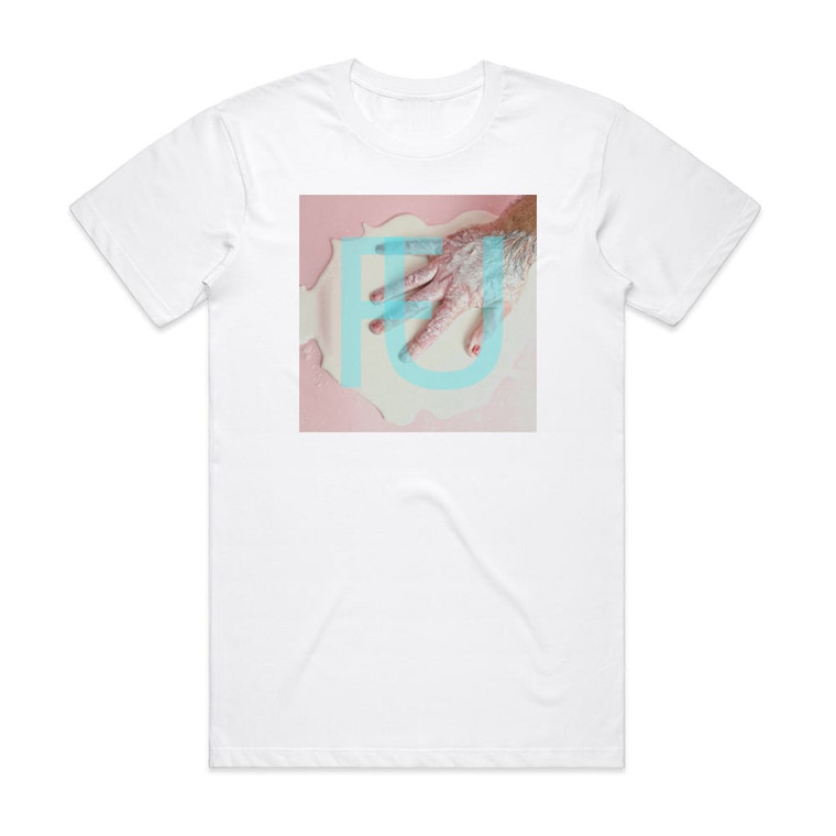 Sordid Pink Fu Album Cover T-Shirt White