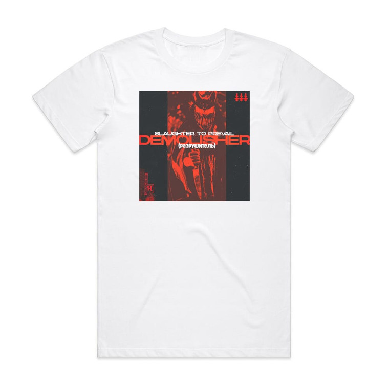 Slaughter to Prevail Demolisher Album Cover T-Shirt White