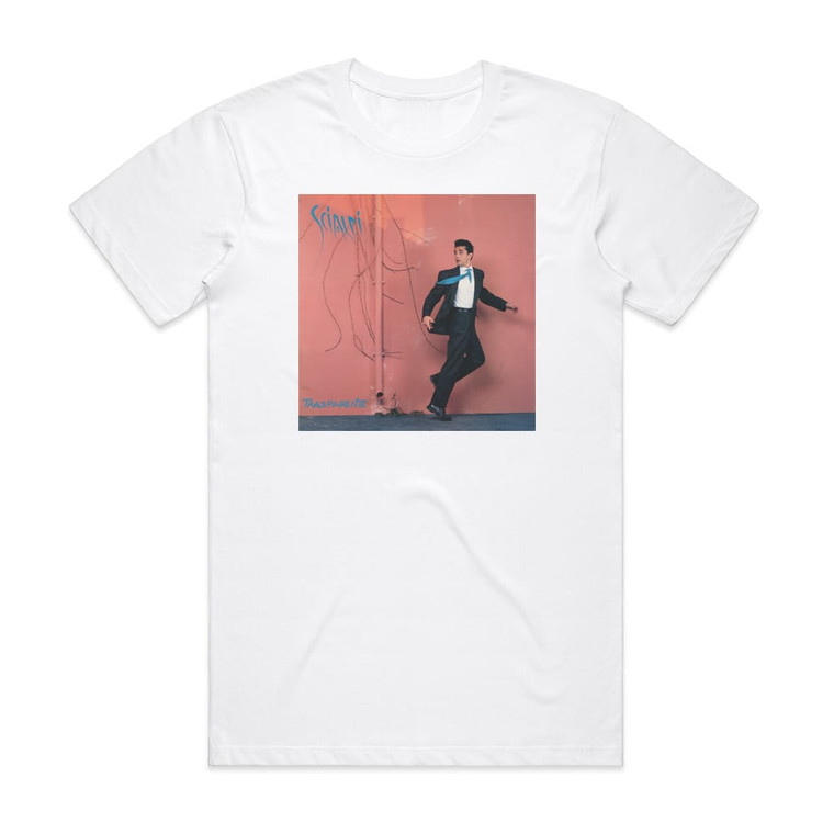Scialpi Trasparente Album Cover T-Shirt White