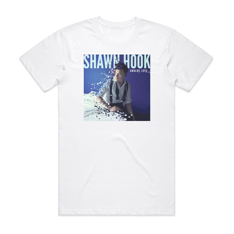 Shawn Hook Analog Love Album Cover T-Shirt White