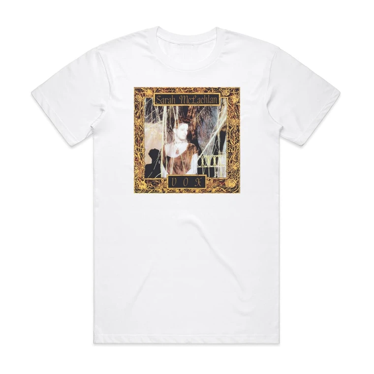 Sarah McLachlan Vox Album Cover T-Shirt White