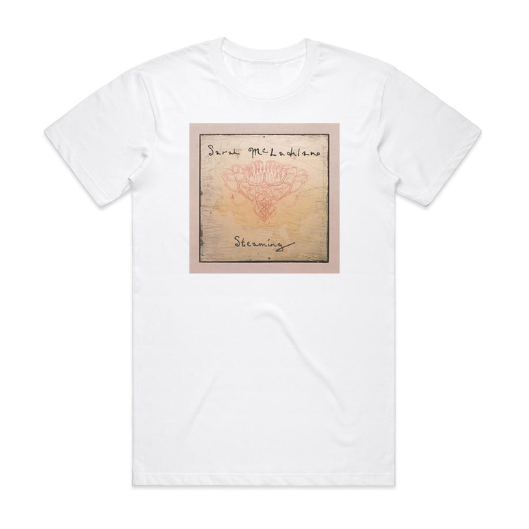 Sarah McLachlan Steaming Album Cover T-Shirt White