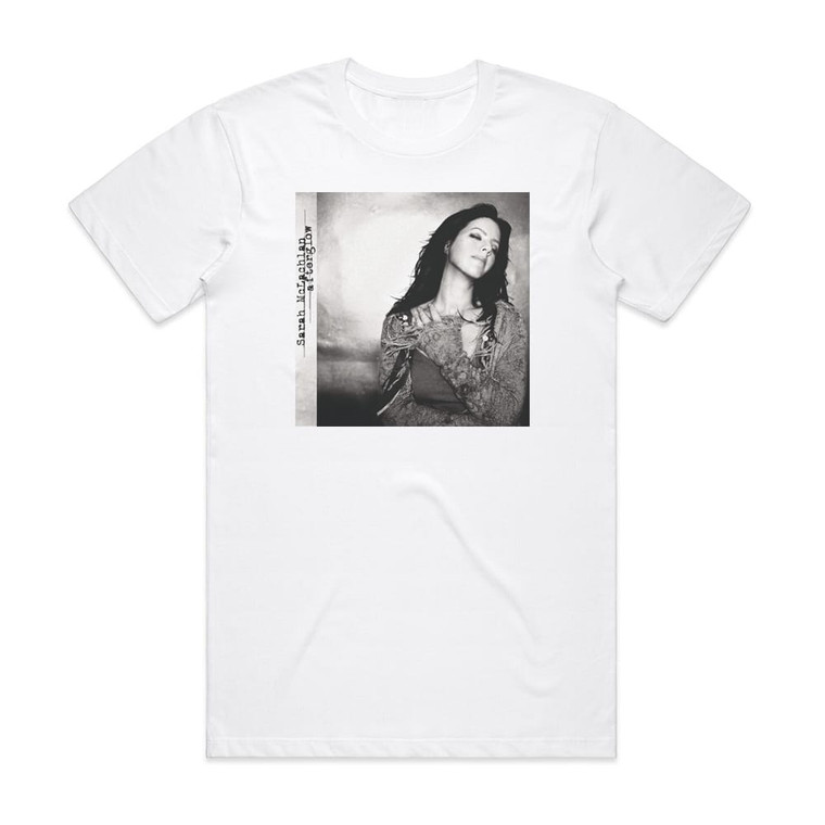 Sarah McLachlan Afterglow Album Cover T-Shirt White