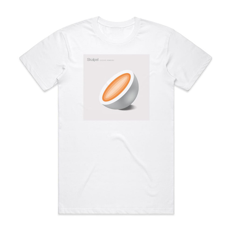Skalpel Escape Remixes Album Cover T-Shirt White