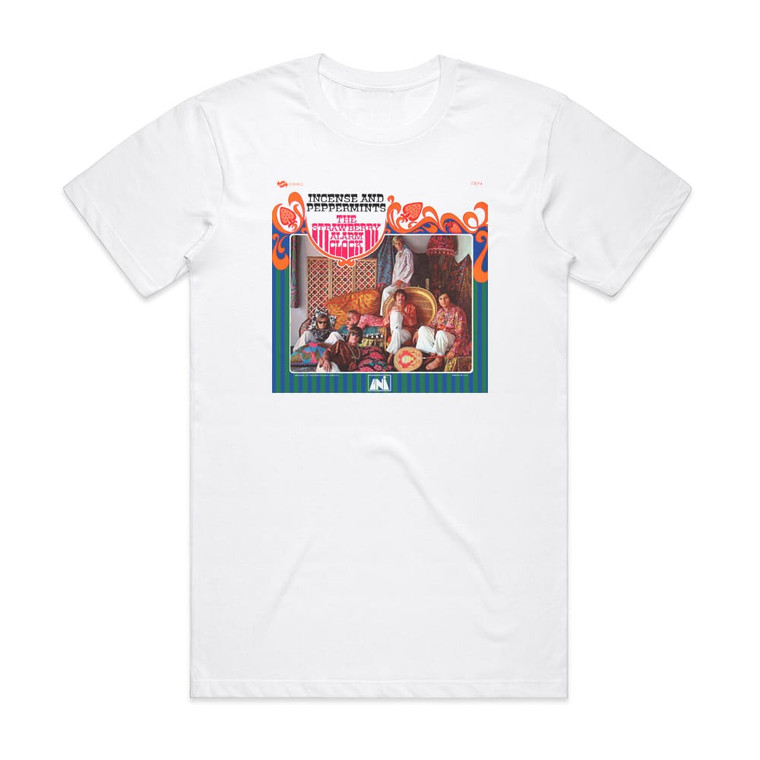 Strawberry Alarm Clock Incense And Peppermints Album Cover T-Shirt White
