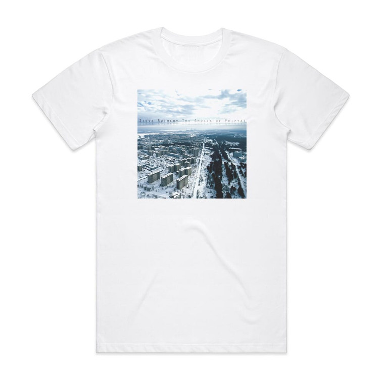 Steve Rothery The Ghosts Of Pripyat 1 Album Cover T-Shirt White