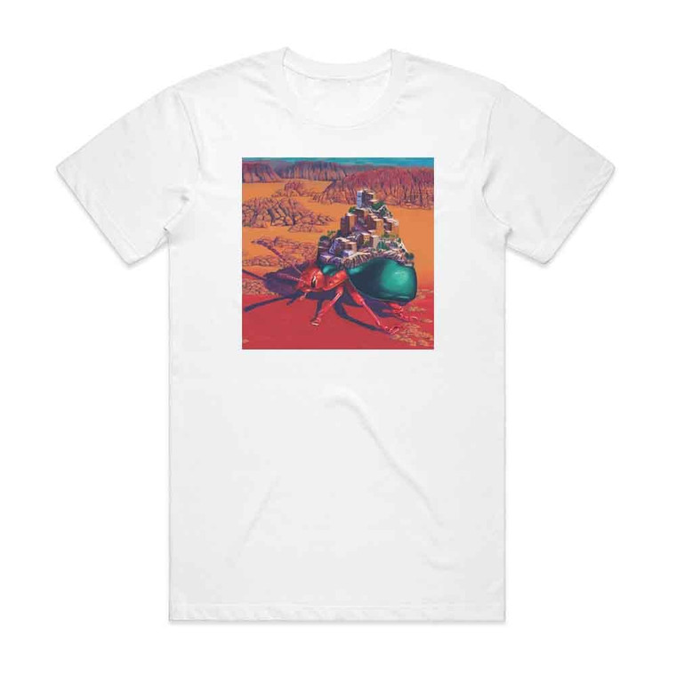 Survival Knife Loose Power Album Cover T-Shirt White