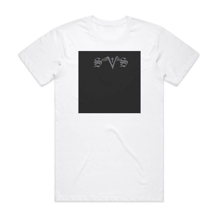 Saint Vitus Saint Vitus Album Cover T-Shirt White