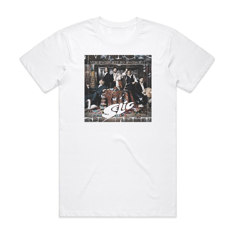 Selig Von Ewigkeit Zu Ewigkeit Album Cover T-Shirt White