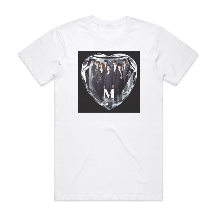 Super Junior M Perfection Japanese Version Album Cover T-Shirt White