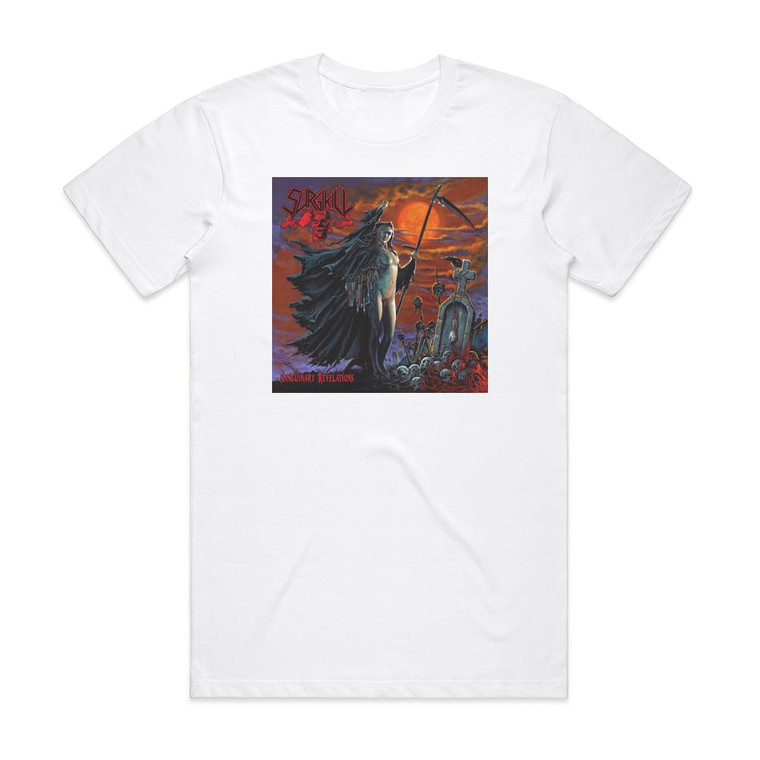 Surgikill Sanguinary Revelations Album Cover T-Shirt White