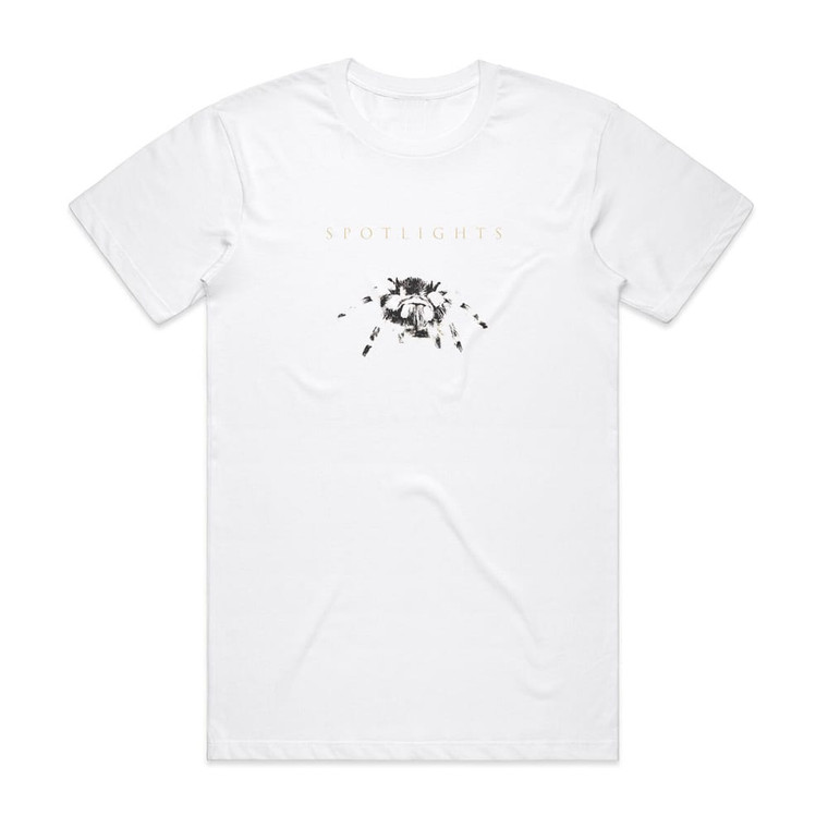 Spotlights Spiders Album Cover T-Shirt White