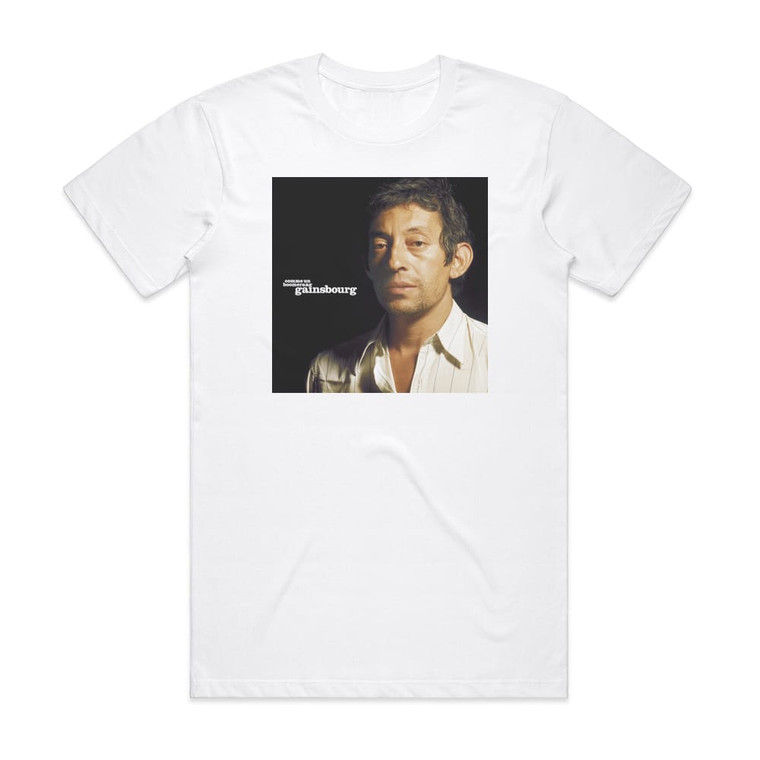 Serge Gainsbourg Comme Un Boomerang Album Cover T-Shirt White