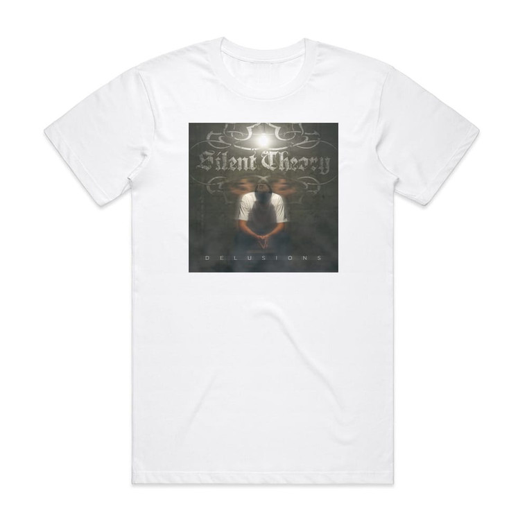 Silent Theory Delusions Album Cover T-Shirt White