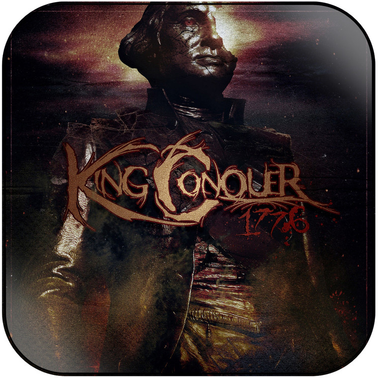 King Conquer 1776 Album Cover Sticker
