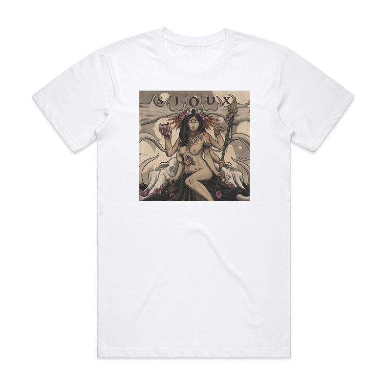 Sioux Sioux Album Cover T-Shirt White
