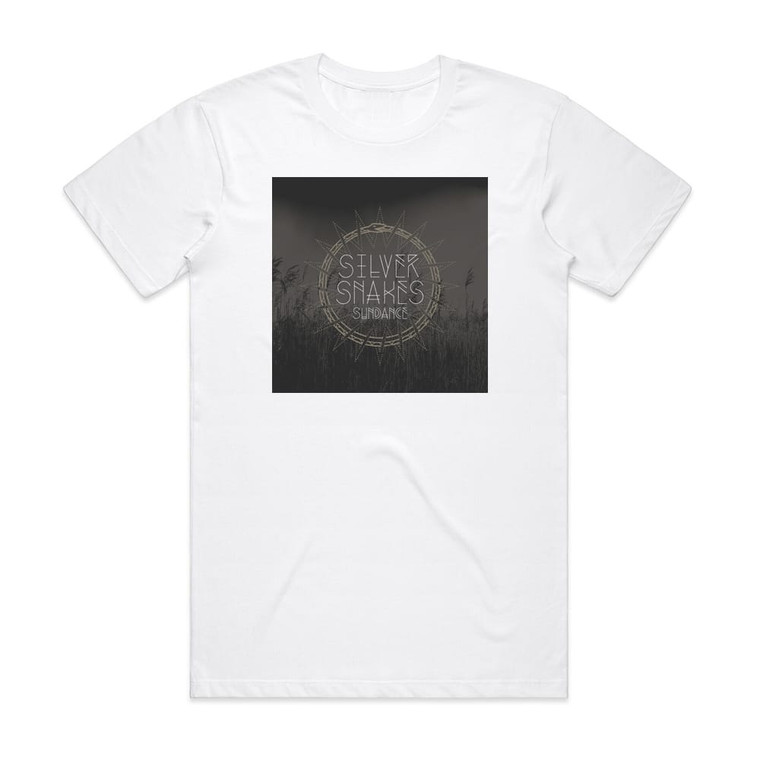 Silver Snakes Sundance Album Cover T-Shirt White