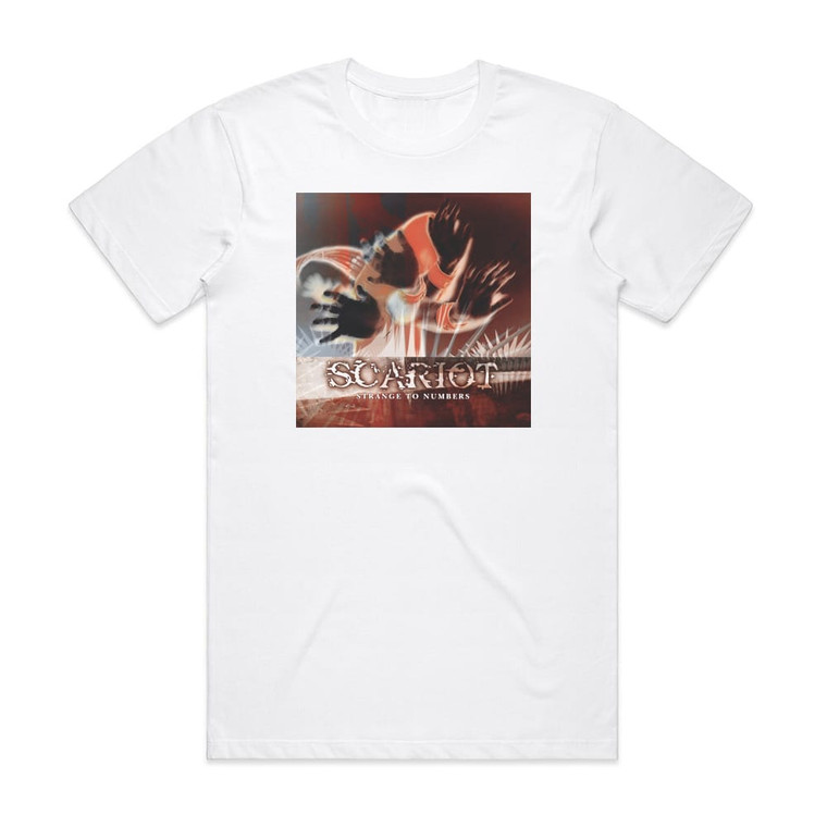 Scariot Strange To Numbers Album Cover T-Shirt White