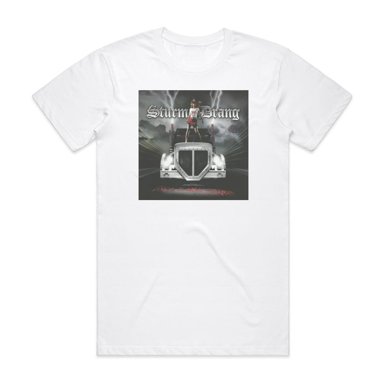 Sturm und Drang Rock N Roll Children Album Cover T-Shirt White