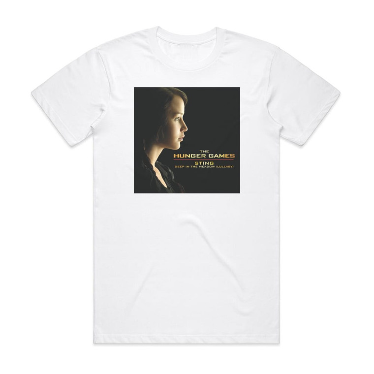 Sting Deep In The Meadow Lullaby Album Cover T-Shirt White