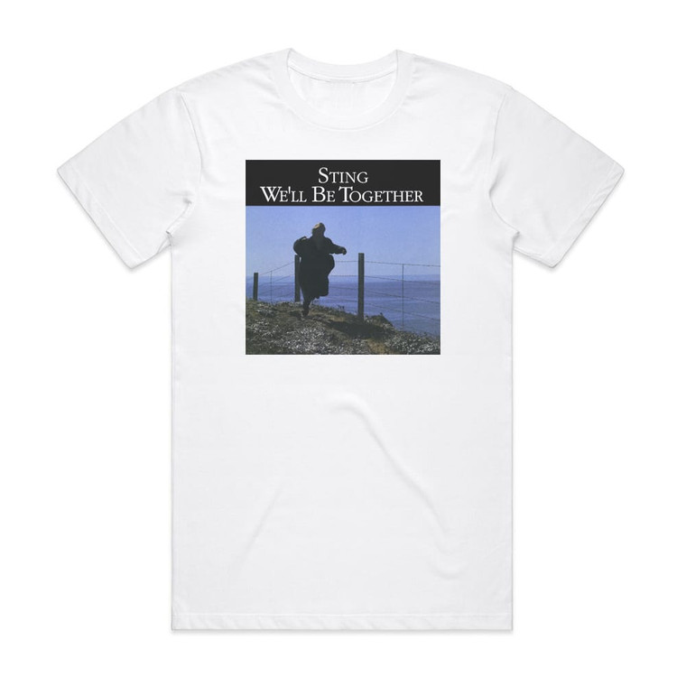 Sting Well Be Together Conversation With A Dog Album Cover T-Shirt White