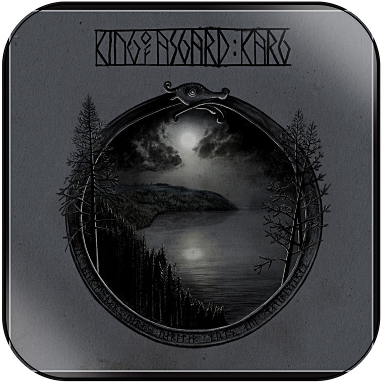 King of Asgard Karg Album Cover Sticker