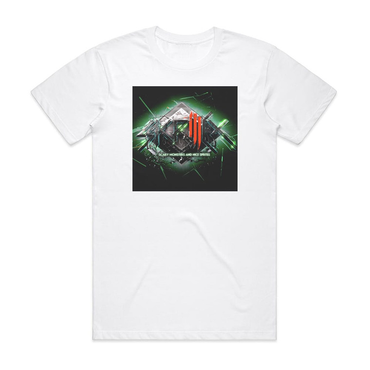 Skrillex Scary Monsters And Nice Sprites Album Cover T-Shirt White