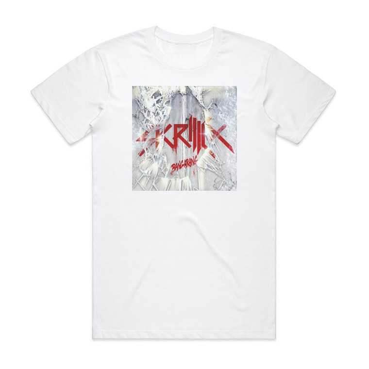 Skrillex Bangarang Album Cover T-Shirt White