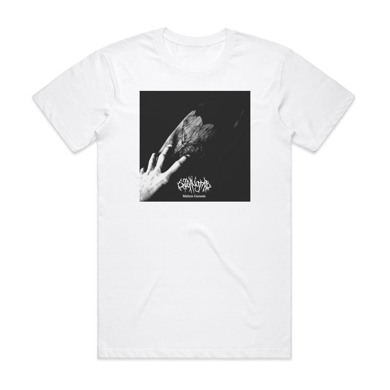 Steingrab Malum Genesis Album Cover T-Shirt White