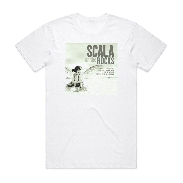 Scala and Kolacny Brothers On The Rocks Album Cover T-Shirt White