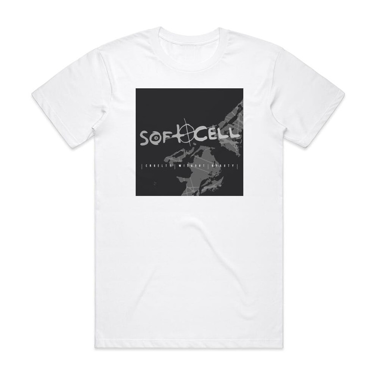 Soft Cell Cruelty Without Beauty 1 Album Cover T-Shirt White