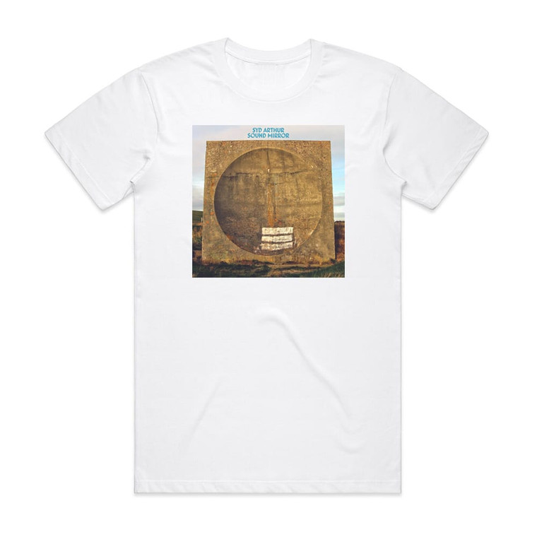 Syd Arthur Sound Mirror Album Cover T-Shirt White Syd Arthur Sound Mirror Album Cover T-Shirt White