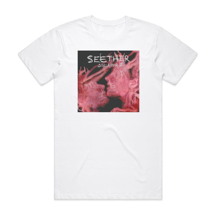 Seether Disclaimer Ii 1 Album Cover T-Shirt White