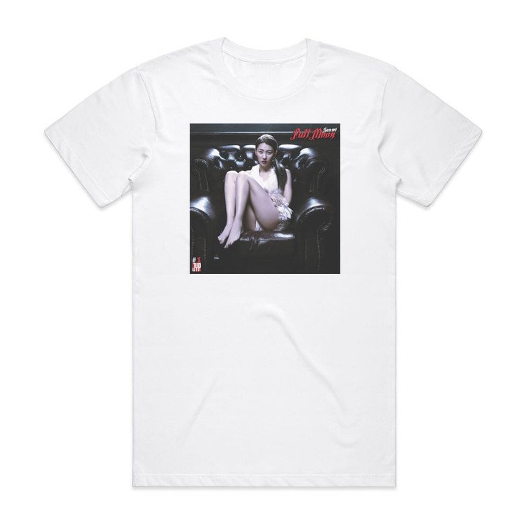 Sunmi Full Moon Album Cover T-Shirt White Sunmi Full Moon Album Cover T-Shirt White