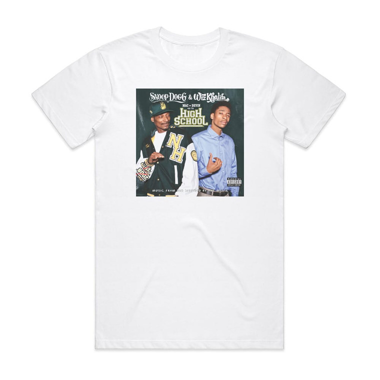 Snoop Dogg Mac Devin Go To High School Album Cover T-Shirt White