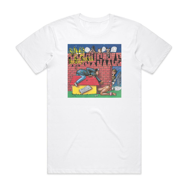 Snoop Dogg Doggystyle 1 Album Cover T-Shirt White