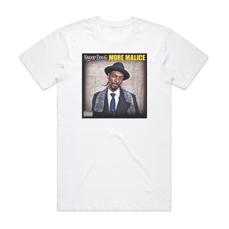 Snoop Dogg More Malice Album Cover T-Shirt White
