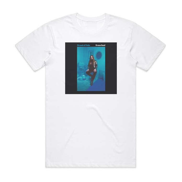 Strand of Oaks Eraserland Album Cover T-Shirt White