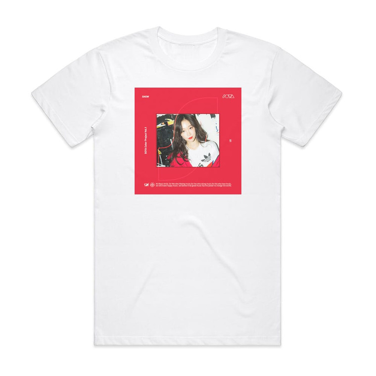 Soya Soya Color Project Vol1 Show Album Cover T-Shirt White