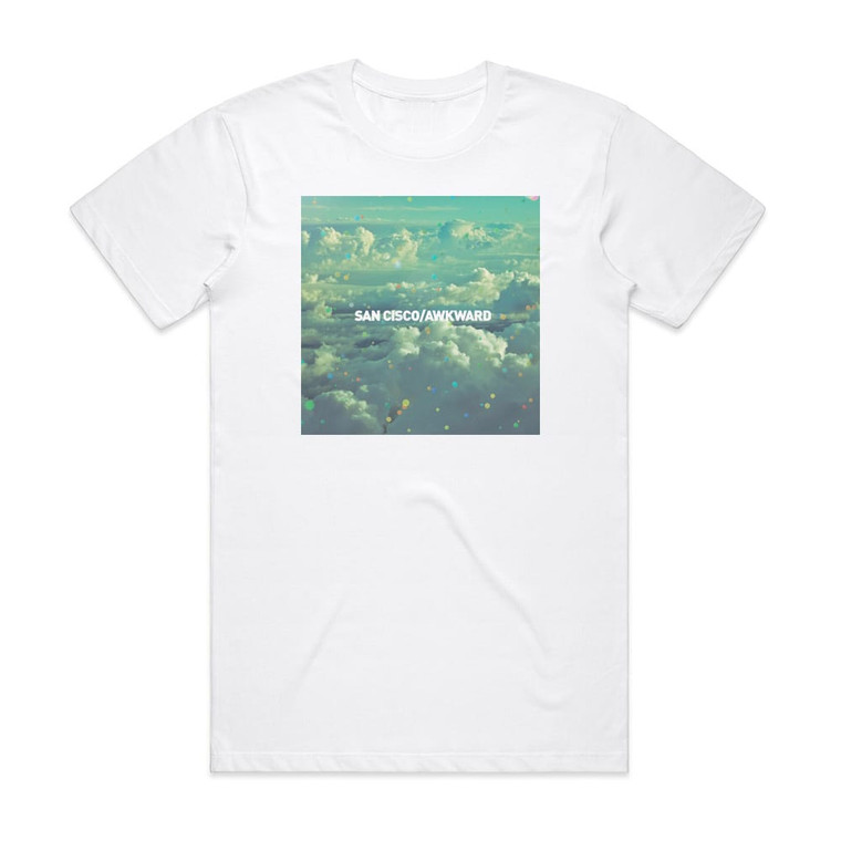 San Cisco Awkward Album Cover T-Shirt White