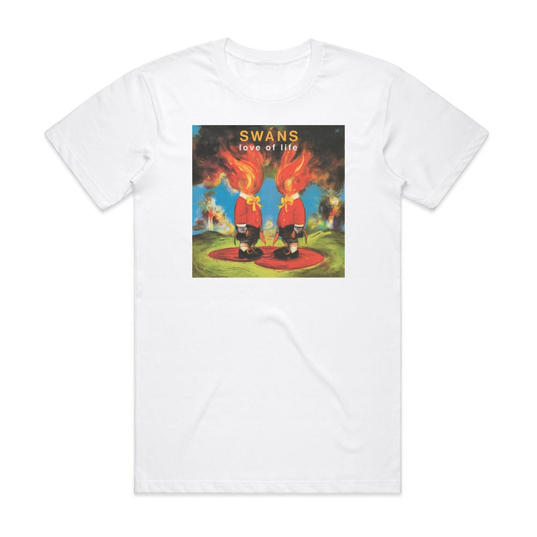 Swans Love Of Life Album Cover T-Shirt White