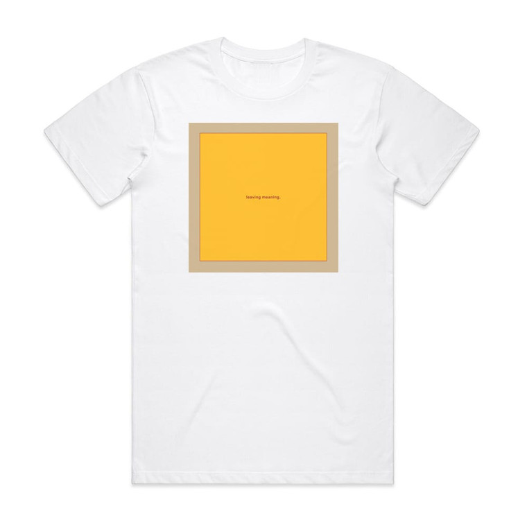 Swans Leaving Meaning Album Cover T-Shirt White
