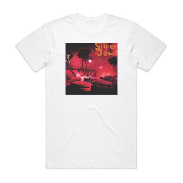 Silver Jews Early Times Album Cover T-Shirt White