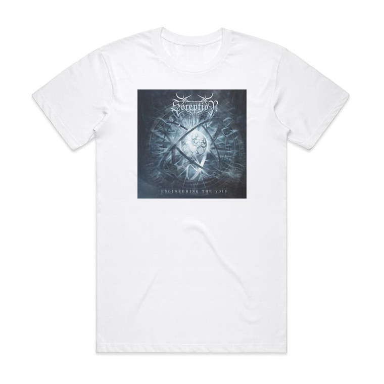 Soreption Engineering The Void Album Cover T-Shirt White